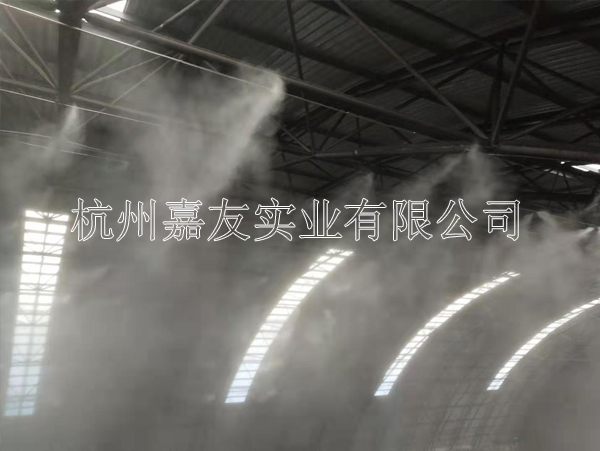 河北曲寨矿峰水泥公司喷雾抑尘系统案例图5