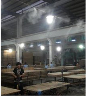 陶瓷厂高压喷雾系统