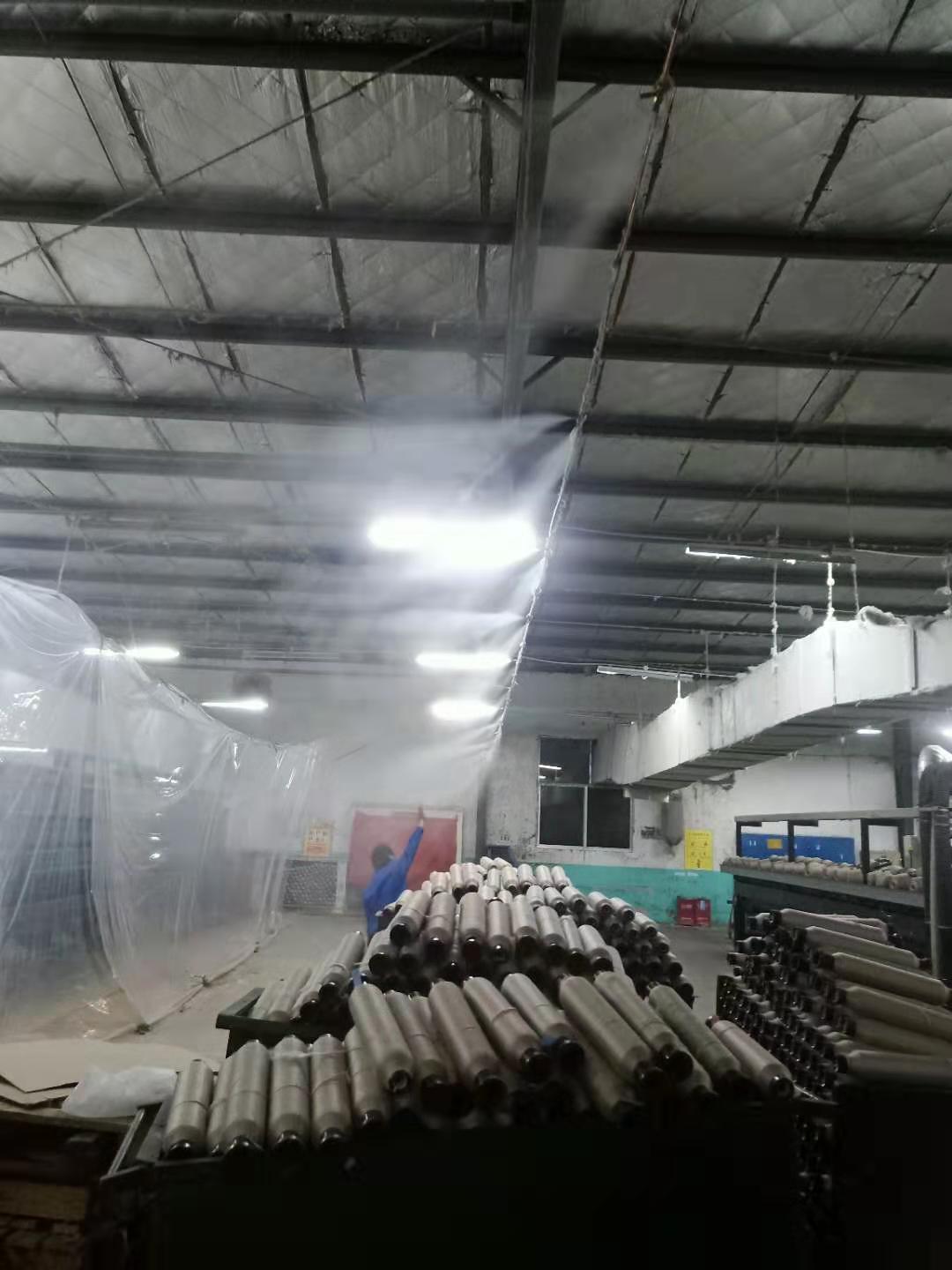 湖南东信棉业公司-高压微雾加湿器