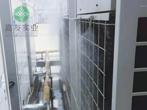 上海丹林建筑装潢公司-空调外机喷雾降温