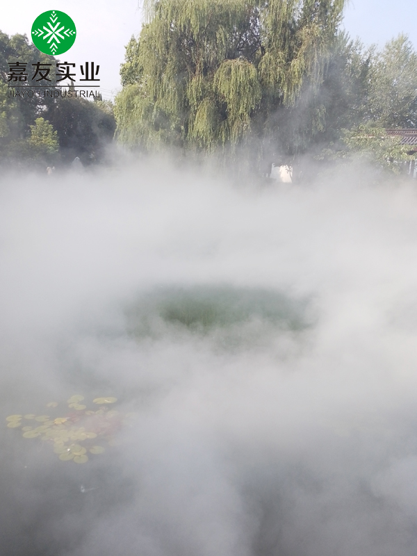 公园雾森系统喷雾造景4