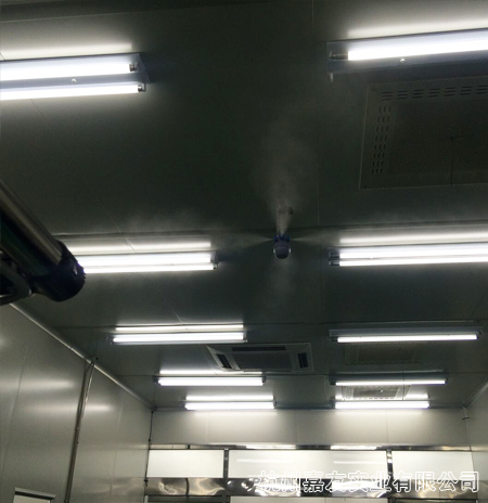 喷涂车间安装干雾加湿系统