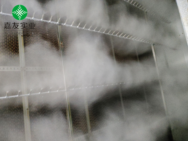 空调机组加湿案例|常州这家光伏车间启用雾王高压微雾加湿器