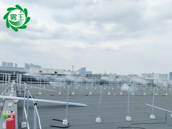 久保田机械厂房屋顶空间喷雾加湿系统 (3)