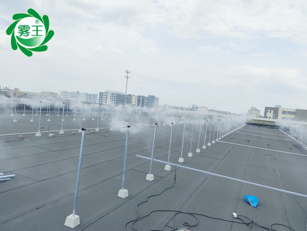 久保田机械厂房屋顶空间喷雾加湿系统 (4)
